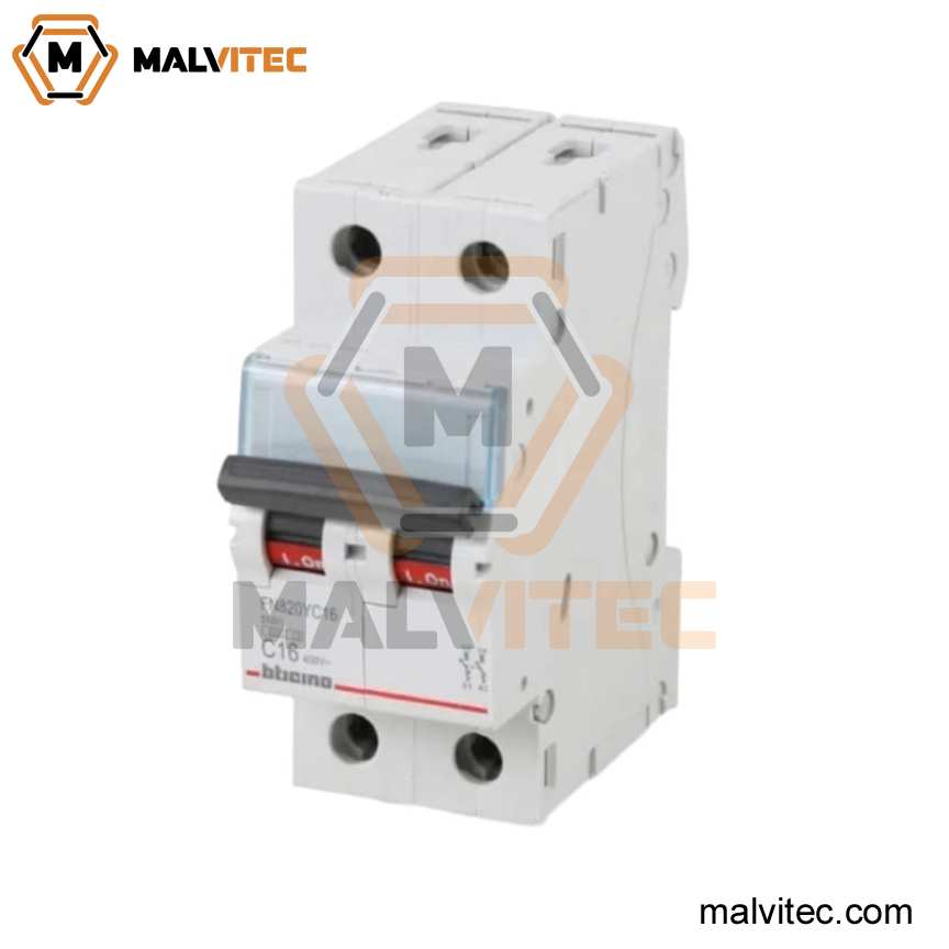 INTERRUPTOR TERMOMAGNÉTICO 2X80A 220V-10KA BTICINO LEGRAND