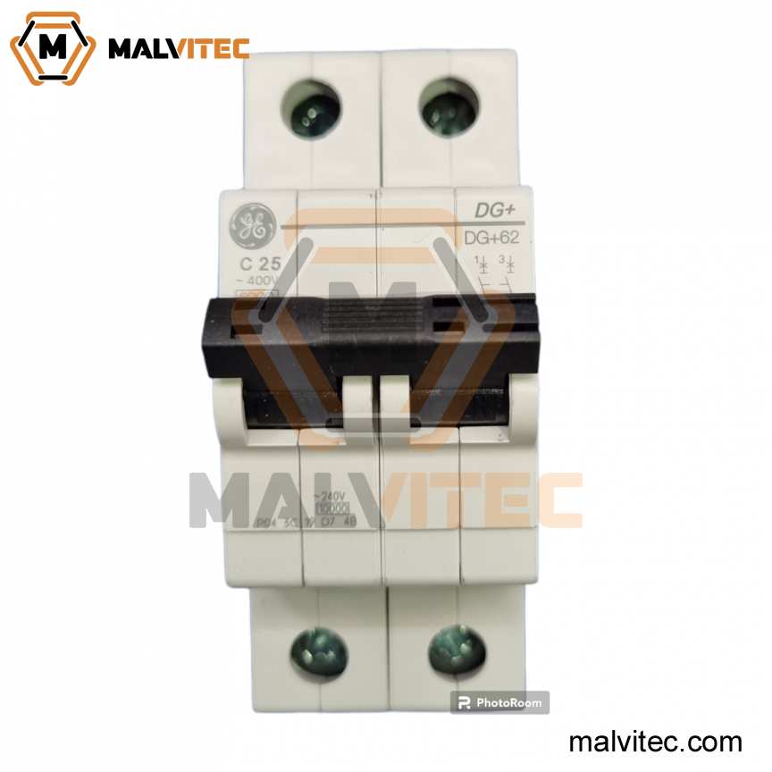 INTERRUPTOR TERMOMAGNÉTICO 2X80A 220V-10KA GENERAL ELECTRIC