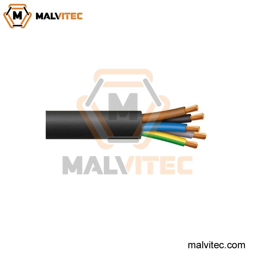 CABLE BARRYFLEX RV-K 5X2.5MM(5X14AWG) 0.6/1KV XLPE/PVC - MIGUELEZ