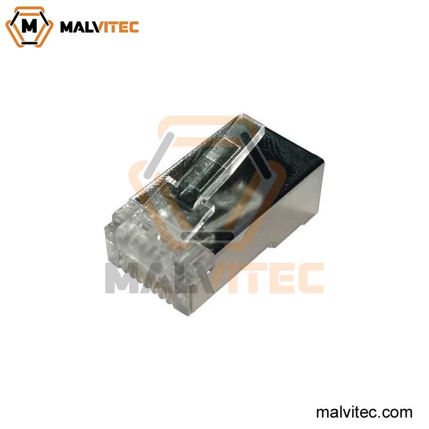 CONECTOR RJ45 CAT6 APANTALLADO
