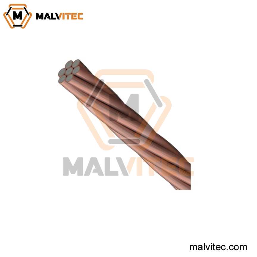 CABLE COOPERWELD BAÑADO EN COBRE 25MM