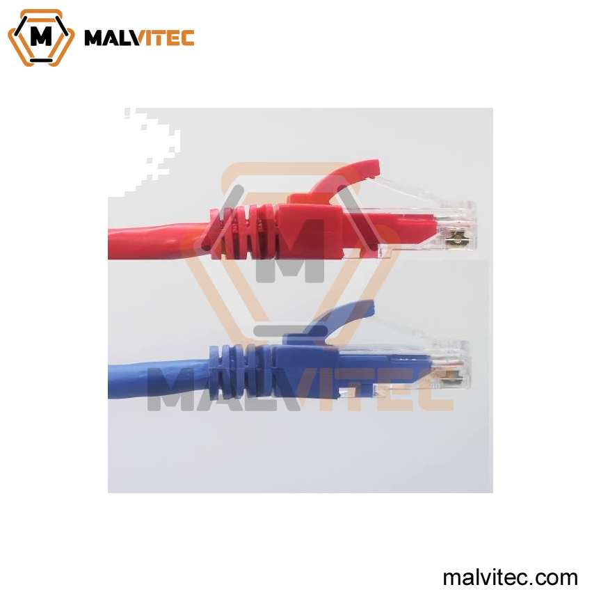 PACHCORD CAT6A DE 2MTS NEGRO/ROJO/AZUL LSZH