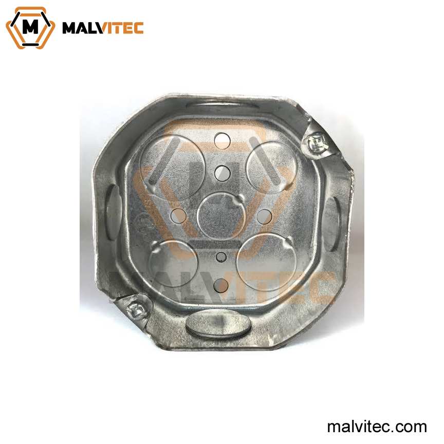 CAJA DE PASE F°G° OCTAGONAL