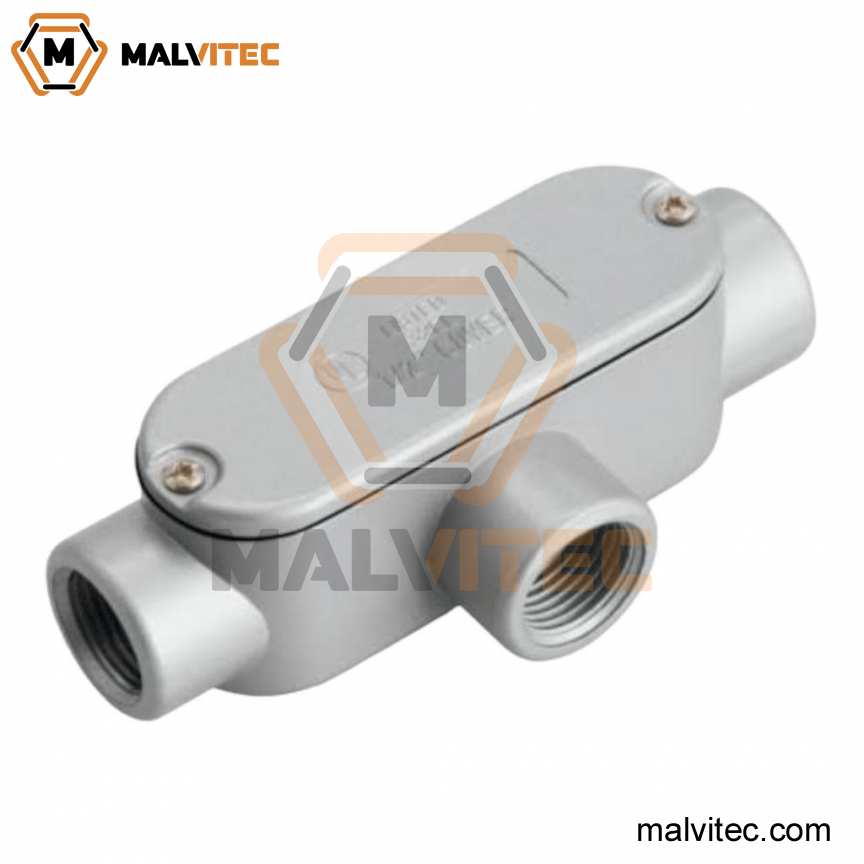 CAJA CONDULET TIPO T DE 1/2PULG