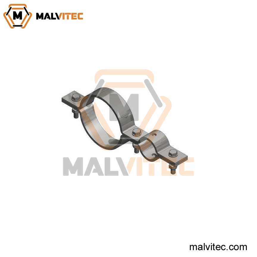 ABRAZADERA F. G. P/ PASTORAL SIMPLE  DE 125MM