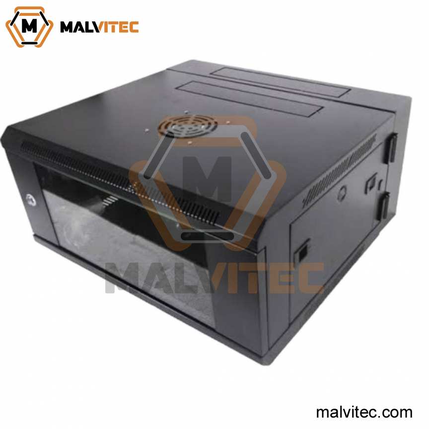 GABINETE DE 12RU 60X60X64 PUERTA VIDRIO